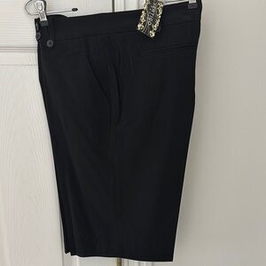 Black designer brand shorts never worn